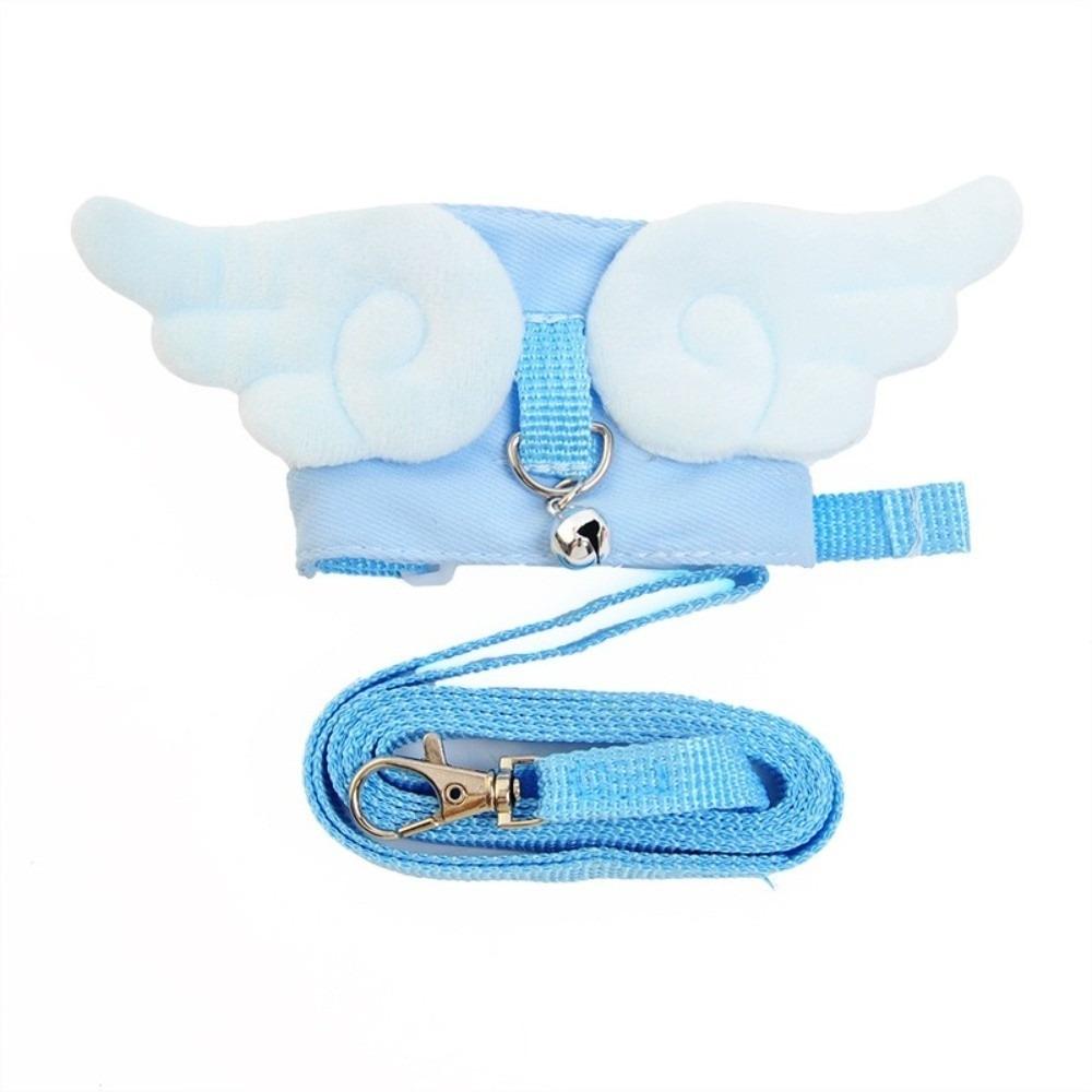 Adjustable Ferret Traction Harness Cartoon Pet Traction Rope Guinea Pig Chest Strap Pet Supplies