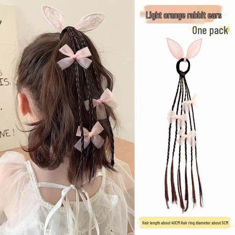 Очаровательный набор аксессуаров для волос в виде бабочек для девочек — включает в себя плетеные жгуты, резинки и повязки с бантами