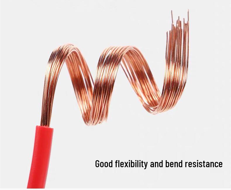Jinda BVR0.75/1.0mm² Flame-Retardant Copper Core Flexible Wire, 200m Single-Core Multi-Strand