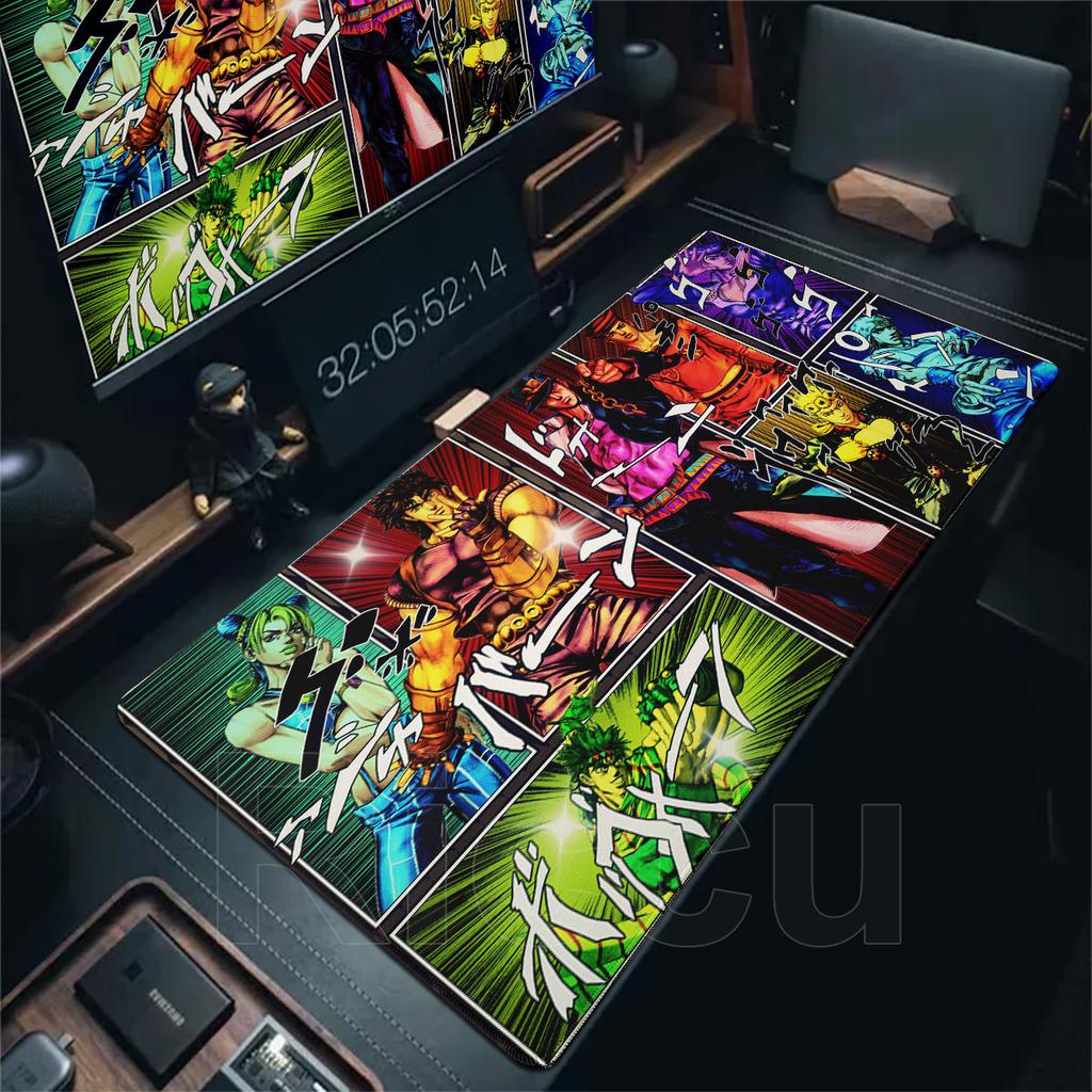Коврик для мыши Joseph Joestar Клавиатурные коврики для стола XXL Игровые аксессуары для ПК Jojo's Bizarre Adventure Ноутбук Большой Коврик для стола Игровая Декор
