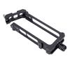 Action Camera Frame with 14 Inch Screw Port Cold Shoe Port Aluminum Alloy Action Camera Cage for