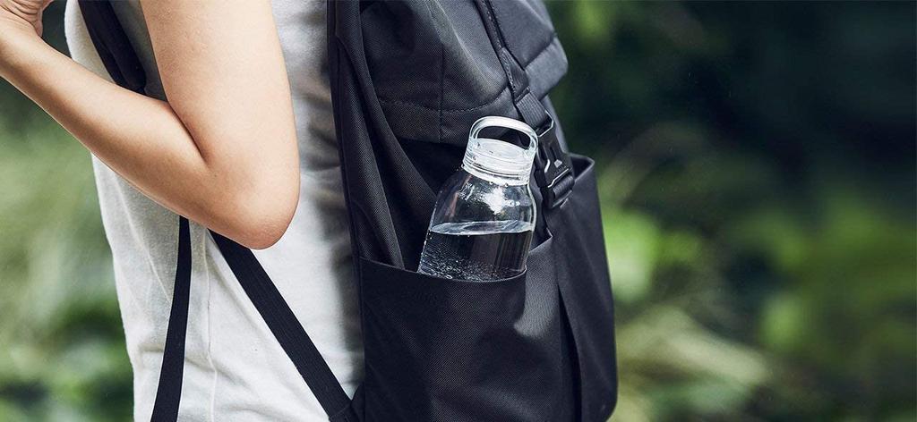 KINTO Water Dishwasher My 20124 Bottle, 300ml, Blue, Lightweight, Safe, Bottle,