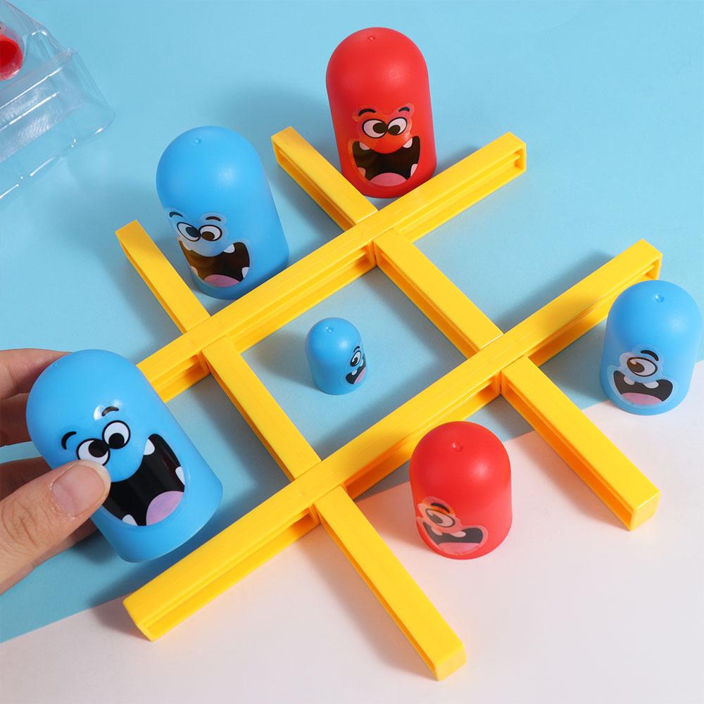 Board Game 2 Players Tic-Tac-Toe Interactive XO Chess Board Toys Children/Kids