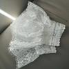 1 Pair Lace Ruffles Fake Cuffs Multi Layer Pleated Flare False Gloves Floral Pattern White Black Elbow Sleeve Cuff