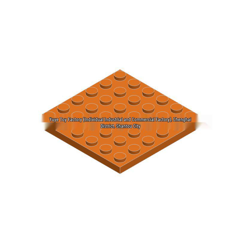 Compatible 6x6 Universal Plate 3958 for Building Blocks MOC Accessories