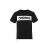 Logo Print Crew Neck Casual Short Sleeve T-Shirt Men Tops Black AJ6077