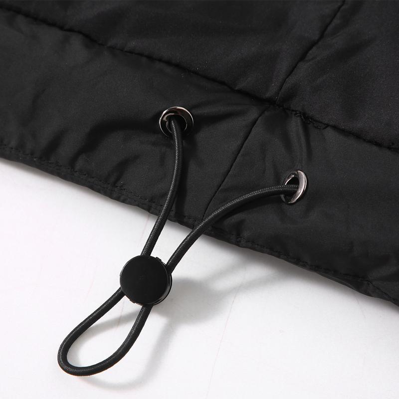 Мода Зима Мужские Пуховики с Капюшоном Водонепроницаемые Повседневные Свободные Толстые Теплые Большого Размера Верхняя Одежда Мужское Пуховое Пальто