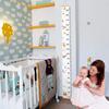 Removable Children's Height Ruler Wooden Height Measuring Chart Wall Sticker  for Kids Child Room