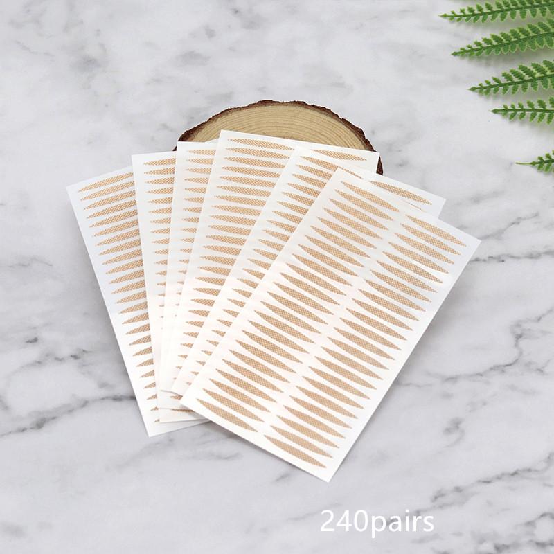 Eyelid Tapes Stickers Invisible Double Fold Eyelid Lace Paste Self-adhesive Natural Eye Tape Make Up Tool Clear Stripe