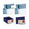 Tableau magnétique enfant - GINGER HOME MONSTER - Chevalet bois - Lettres aimantées - 2 bacs de rangement