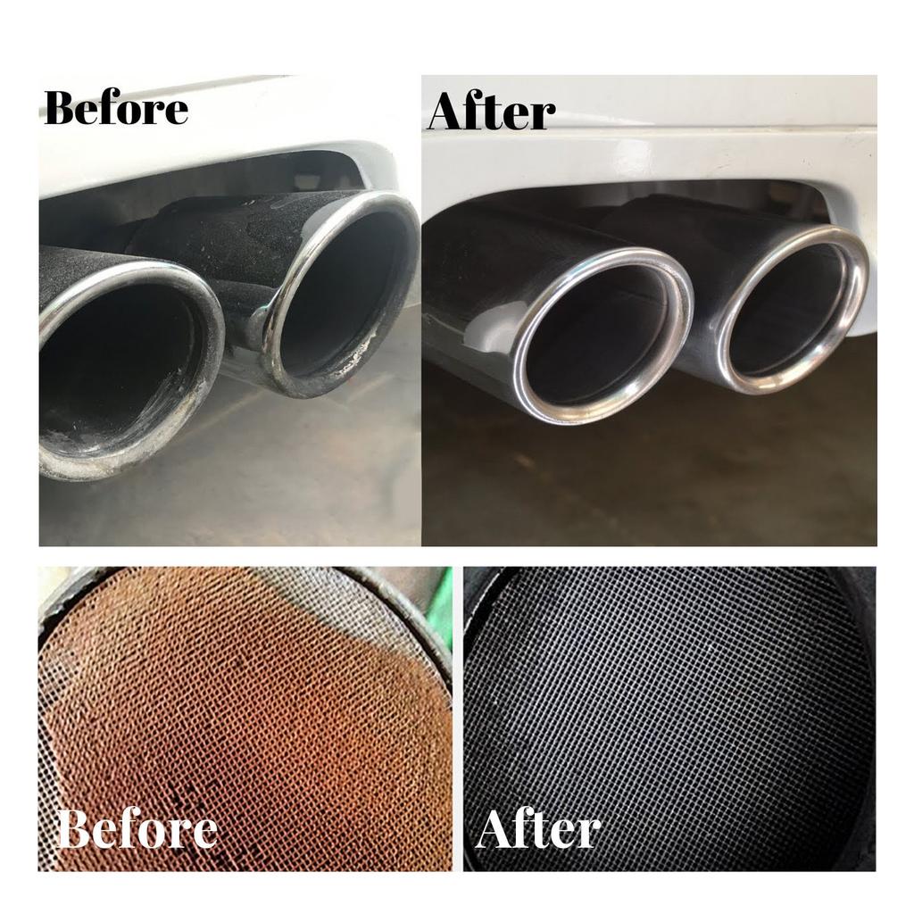Catalytic Converter Cleaner, Auto Parts Engine Auto Parts Engine Cleaner Exhaust System Pipe Carbon Removal Cleaners 120ml
