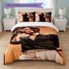 Harry Styles Print 3Pcs Duvet Cover Set 1 Duvet Cover and 2 Pillowcases Soft Bed Linen For Household Bedroom