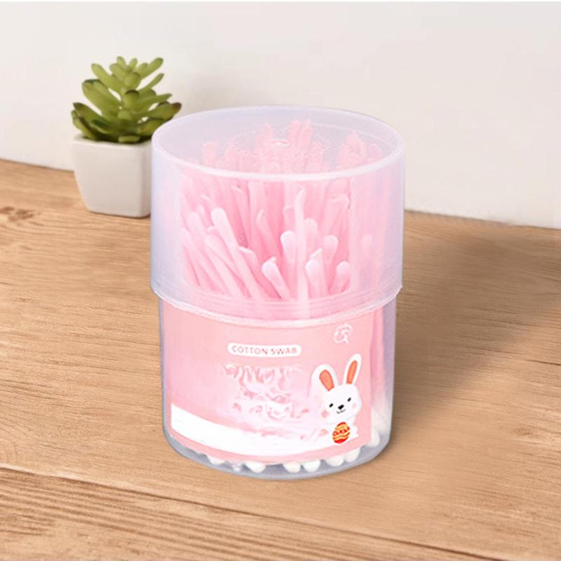 Одноразовые цветные ватные палочки с двойным наконечником, ушная палочка для удаления ушной серы, ватные палочки для удаления косметики в домашних условиях