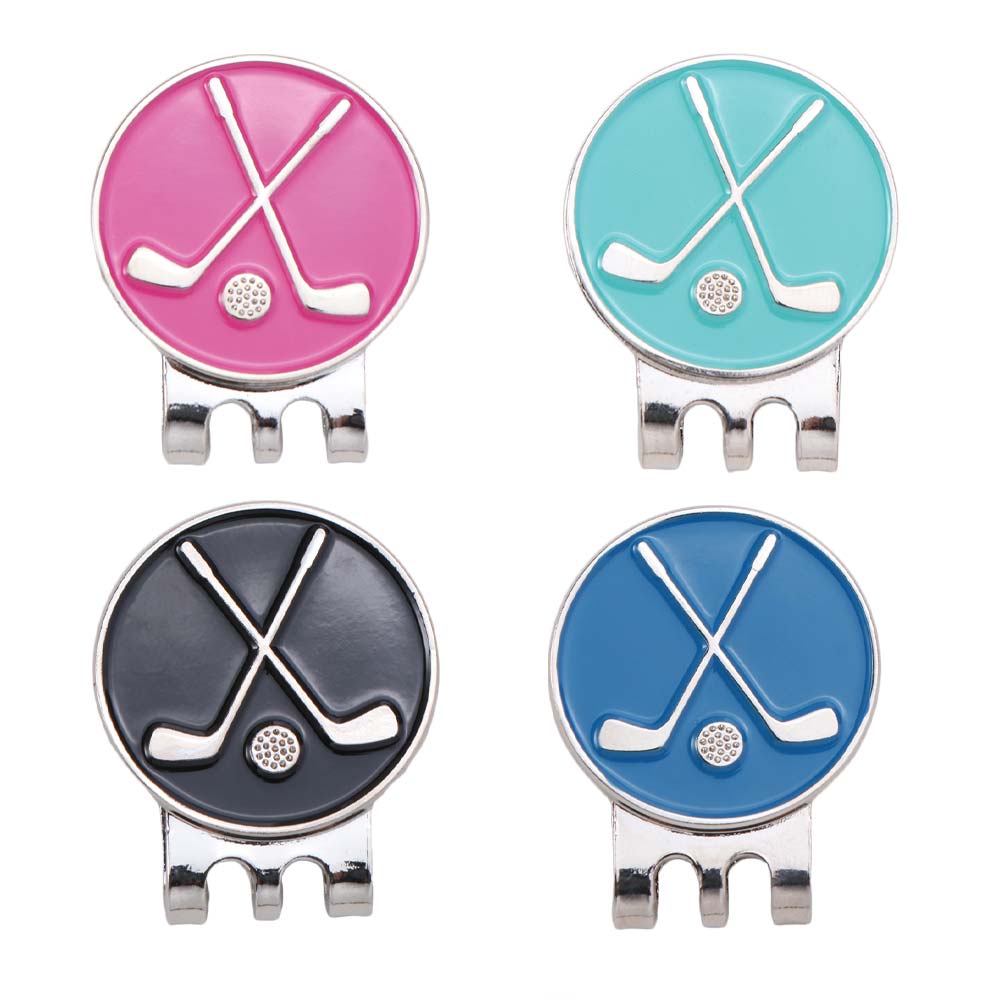 Removable Golf Hat Clip Position Marker Golf Cap Clips Portable Golf Ball Marker Outdoor Sports
