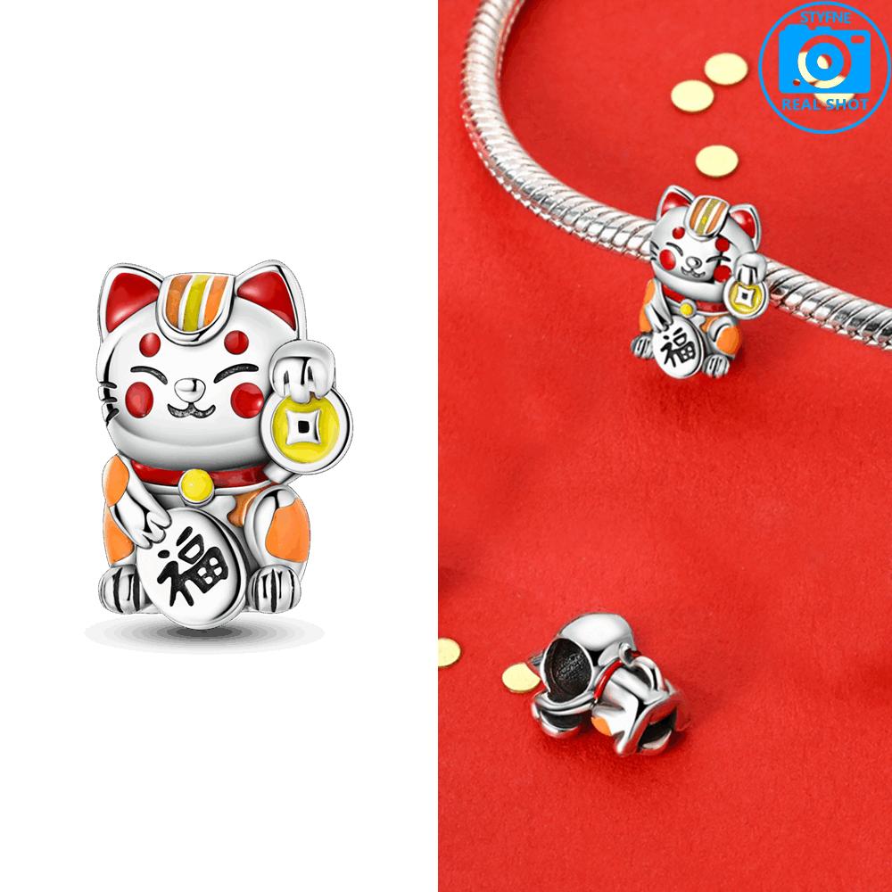 Медные Оригинальные Шармы Любовь Сердце Собака Кошка Лапы Подвеска Бусины Подходят для Браслета Mula DIY Ювелирные Изделия Для Женщин Подарок