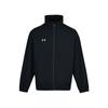 Under Armour Однотонная ветровка с капюшоном на молнии, куртка унисекс, черная 24500401-001