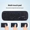 Мини Беспроводная Клавиатура с Тачпадом Мышь Легкий Портативный Контроллер Bluetooth-совместимая Мышь для ПК Игр