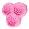 Peony Flower Silicone Molds Wedding Cupcake Topper Fondant Cake Decorating Tools Soap Resin Clay Candy Chocolate Gumpaste Moulds