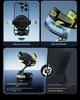 Magnetic Vacuum Suction Car Phone Holder for Navigation