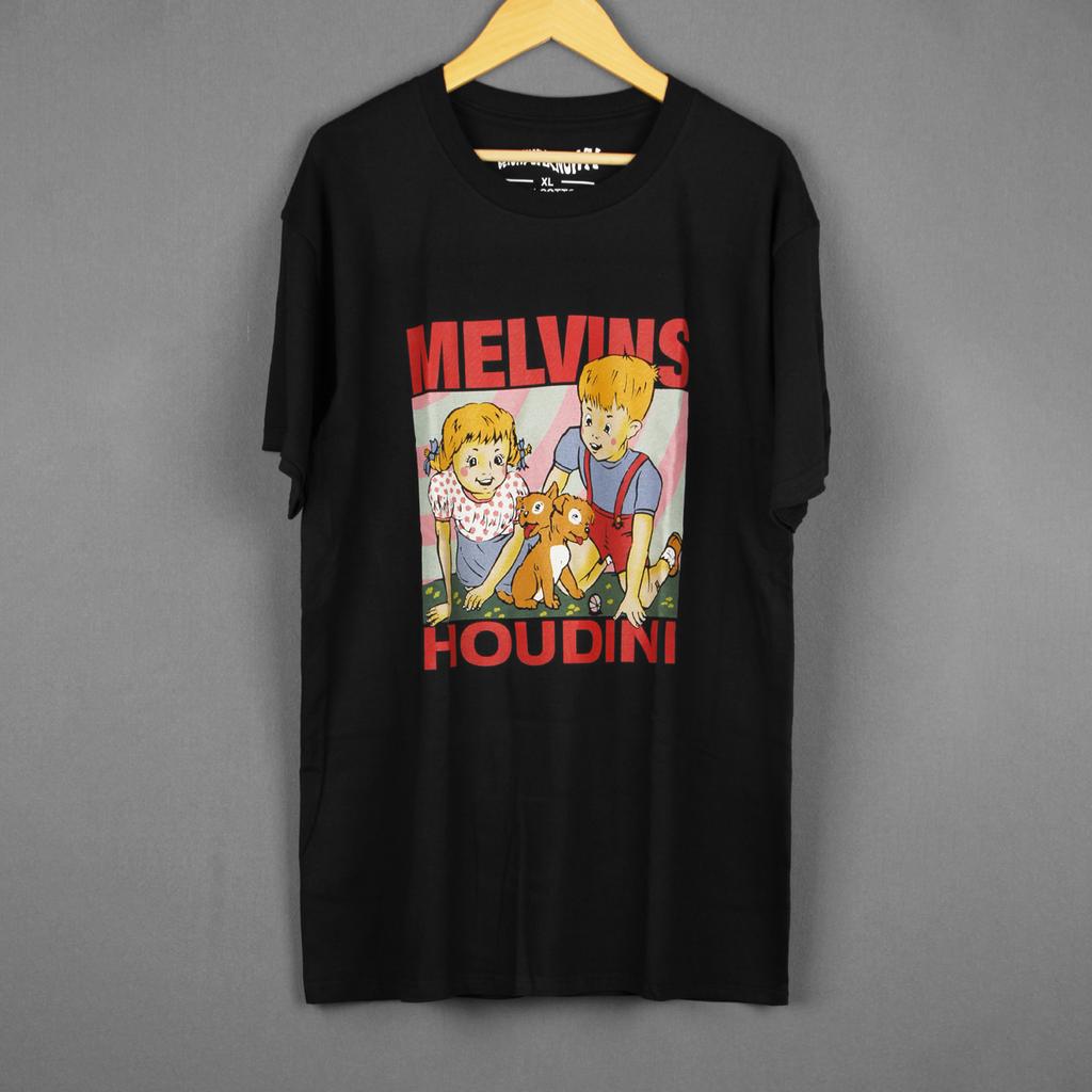 Футболка Melvins Houdini Stoner Rock Grunge Группа Шлем Мужская Одежда Короткий Рукав Летняя Футболка Одежда Топ Свободная Рубашка