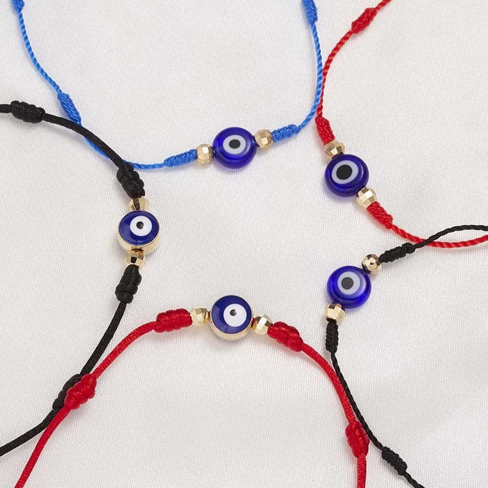 Gifts Blue Eyes Couple Bracelets Hand-woven Bracelets Braided Hand Ropes Blue Eye Bracelets