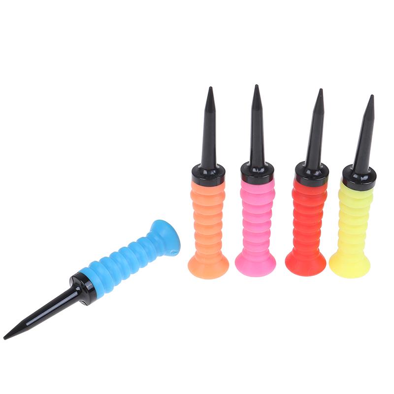 1 шт. эластичная футболка для гольфа из мягкой резины с эластичным гвоздем для мяча с предельным сопротивлением