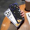For iPhone 16 15 14 Pro Max Redmi Note 13 12 Pro Samsung S25 S24 Ultra A13 A14 A15 A16 Soft Full Lens Protect Cartoon Moon Astronaut Phone Case