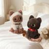 Stuffed Animals Pet Cat Doll Sitting Pose Stuffed Cat Boys Girls Kitten Plush Toys  Desktop Decor