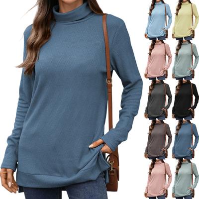 Женская футболка с винтажным цветочным принтом, круглым вырезом, свободная, с длинным рукавом, средней длины, с большим пальцем, с утечкой