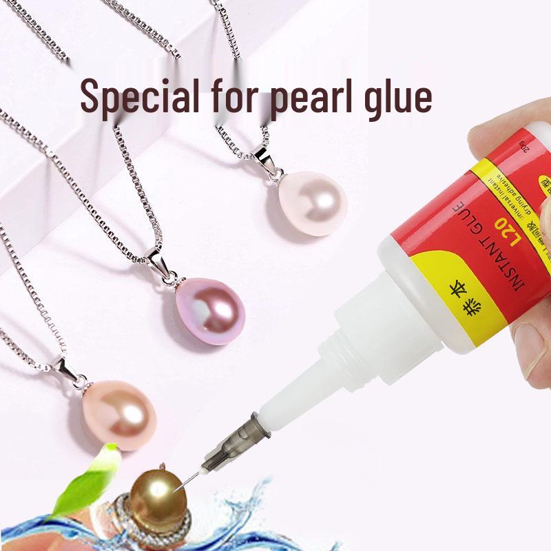 Pearl Jewelry Adhesive for Beads, Pendants, Earrings, and Rhinestones
