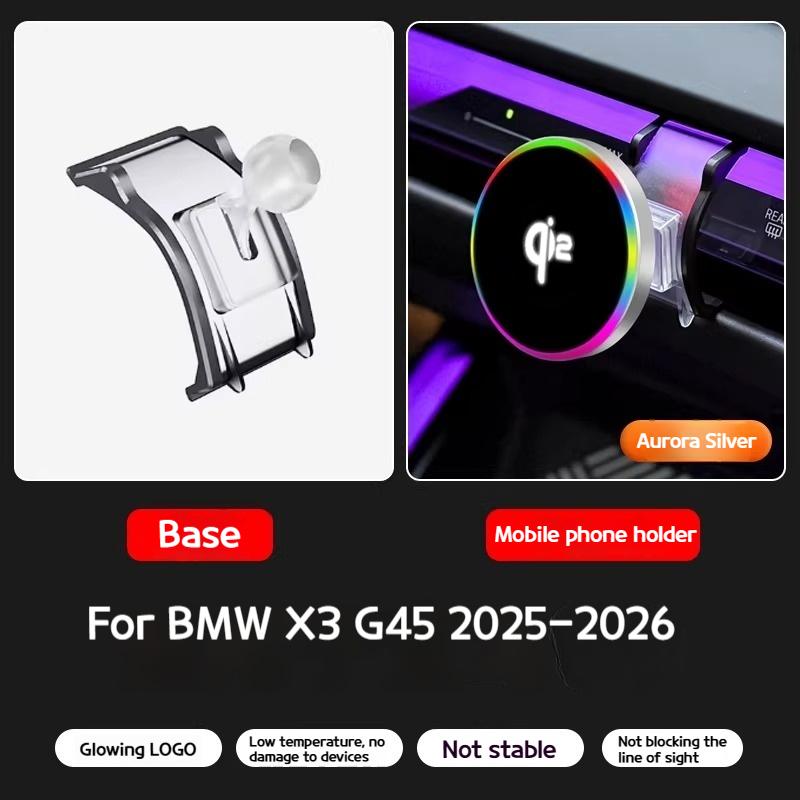 Для BMW 2 3 4 5 7 8 серии X3X5X6X7 IX G20 G60 G70 G45 G05 G06 G07 G30 F44 Автомобильный магнитный беспроводной держатель для телефона аксессуар