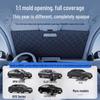 Car Sunshade Blackout Curtain: Laser Heat Protection for Windshield & Side Windows