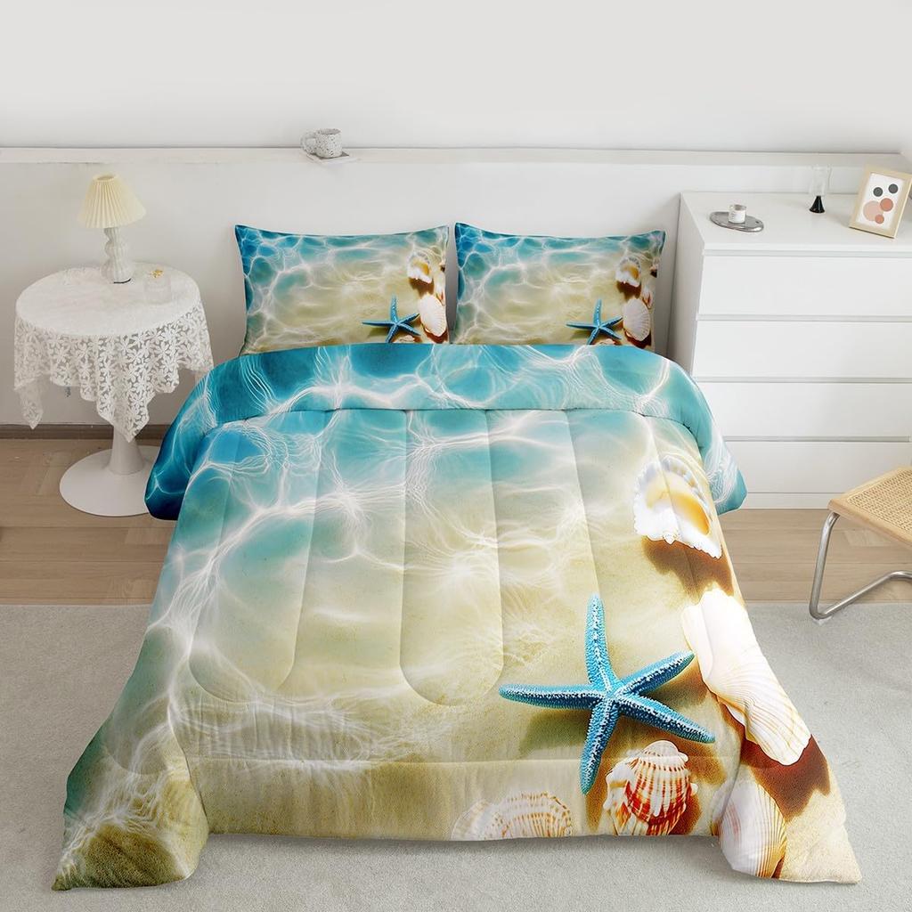 Gothic Decor Comforter Set Twin Size Boys Boho Moth Down Comforter Men Gothic Sugar Skull Comforter Galaxy Starry Sky Halloween Gothic Beddi