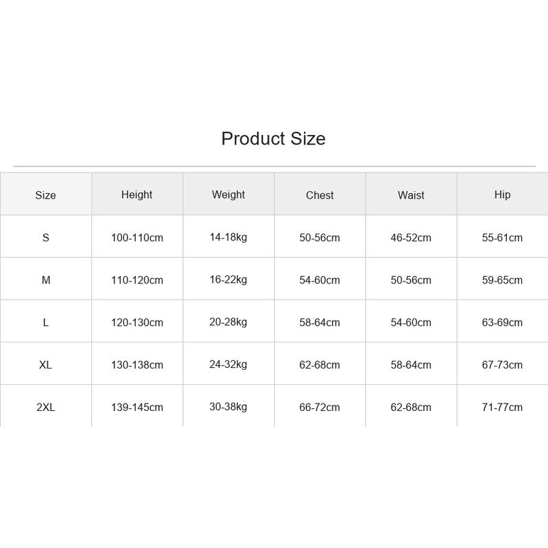 Kids Full Wetsuit Snorkeling Diving Surfing Warm Thermal Long Sleeve Pants UV Protection Black Light Blue