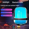 Беспроводная Bluetooth-колонка M9 с RGB-подсветкой и сабвуфером для портативного использования на открытом воздухе
