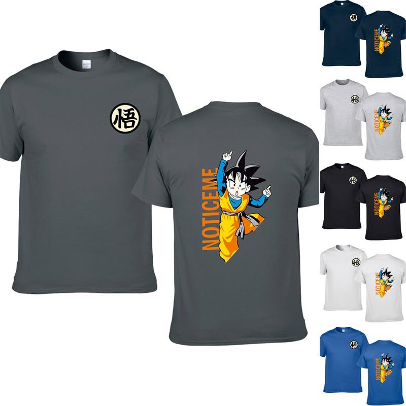 Anime Dragon Ball Z Goku Short Sleeve T-shirt With Premium Cotton Blend Material