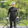 Wosawe Муж. Велоспорт С градиентным принтом С длинным рукавом Mountain PRO Одежда для велоспорта Спорт на открытом воздухе Быстросохнущий Дышащая одежда для велоспорта Спортивный трикотаж