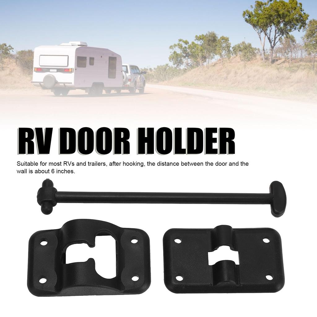 4 комплекта 6-дюймовых Т-образных ABS-фиксаторов для дверей, кронштейн-замок, держатель входной двери для автодома, кемпера, прицепа