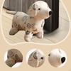 Dog Weighted Doorstop Stuffed Animal Sculpture Animals Décor, Floor Door Stop for