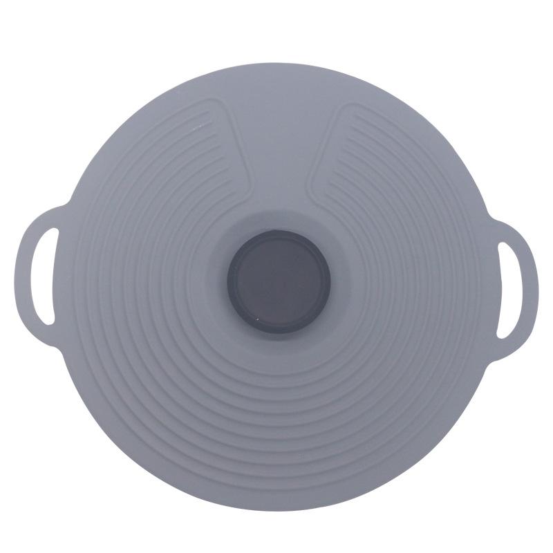 Силиконовый набор для хранения свежести, 3 предмета: Большие, средние и маленькие крышки - Защита от проливания, герметичные, пыленепроницаемые крышки для посуды и защиты от брызг масла