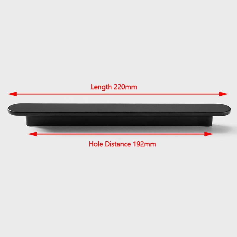 NAIERDI Zinc Alloy Cabinet Handles Nordic Gold Black Drawer Knobs Wardrobe Door Handles European Furniture Handle Hardware