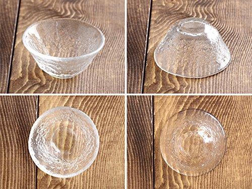 Tableware East Liquor Set Glass Sake Bottle 2 Cups Set Microwave OK Made In Japan Sake Utensils Glass Tableware Choke Cup Sake Bottle (225cc) &