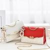 Korean Version Bag Women Lightweight Shoulder Crossbody Bag Fashionable Small Fragrance Style Multi-layer Chain Small Square Bag