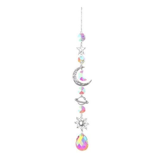 Подвесной кулон Sun Catcher Shiny Decorative Diamond Alloy Garden Prisms, подвесной декоративный кулон AVE