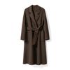 [Heying] Maillard bathrobe coat Suli woolen jacket wool temperament long double-sided woolen coat women