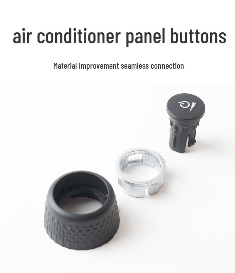 Compatible with Jaguar XFL, XEL, F-PACE: A/C Control, Volume & Fan Speed Adjustment Buttons.