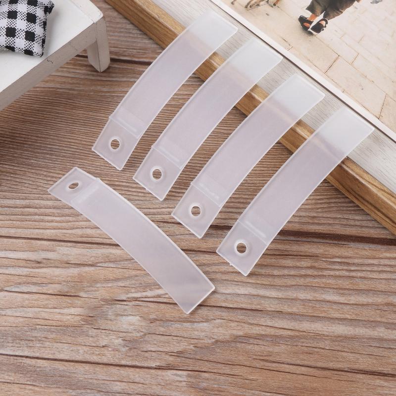 10 Pcs Clear Plastic Drawer Stops Replacement Dresser Drawer Stoppers Drawer Bottom Repair Tool Easy Installation