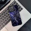 Чехол для телефона с рисунком печатной платы (научная тематика) для iPhone 17,16,15,14,13,12,11, Pro, Max, Plus, Черный Матовый Ударопрочный Чехол