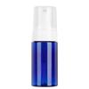 Портативный мусс пенящийся пустой флакон многоразовый дорожный дозатор контейнер (Головка насоса синяя)