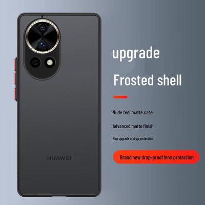 Матовый противоударный чехол из ТПУ для телефона Huawei